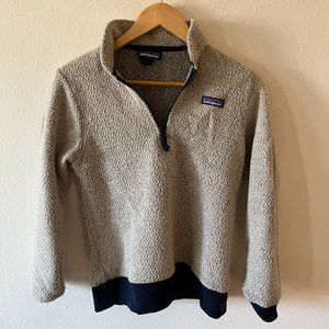 Patagonia fleece pull-over recycled materials